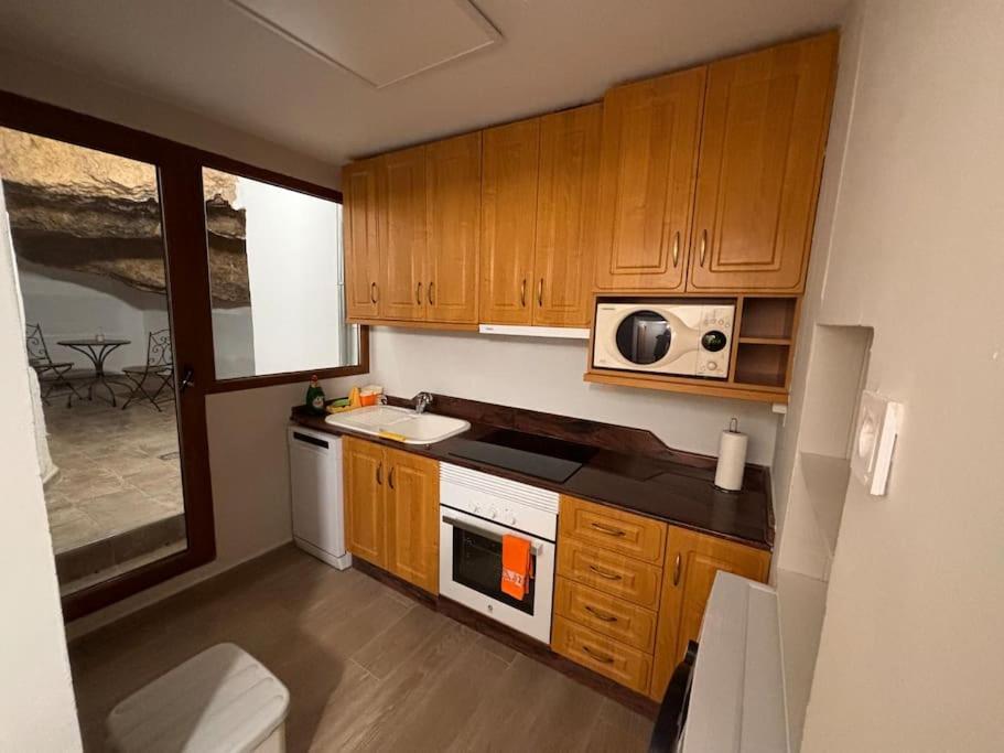 La Coveta De Biar Apartment Ngoại thất bức ảnh